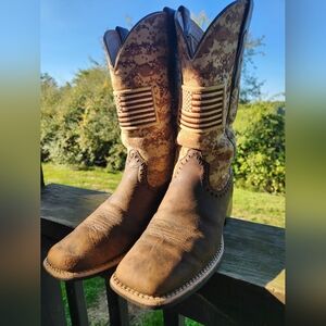 Ariat Women's Round Up Patriot Western Performance Boots
